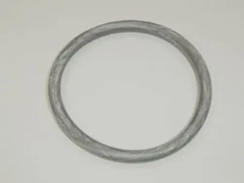 Runder Dichtung/O-Ring von Remeha, grau, flach, mit gleichmäßiger Oberfläche, geeignet für Reinigungsflansch-Anwendungen.
